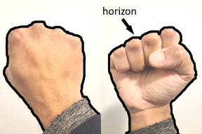Two Fists With A Horizon